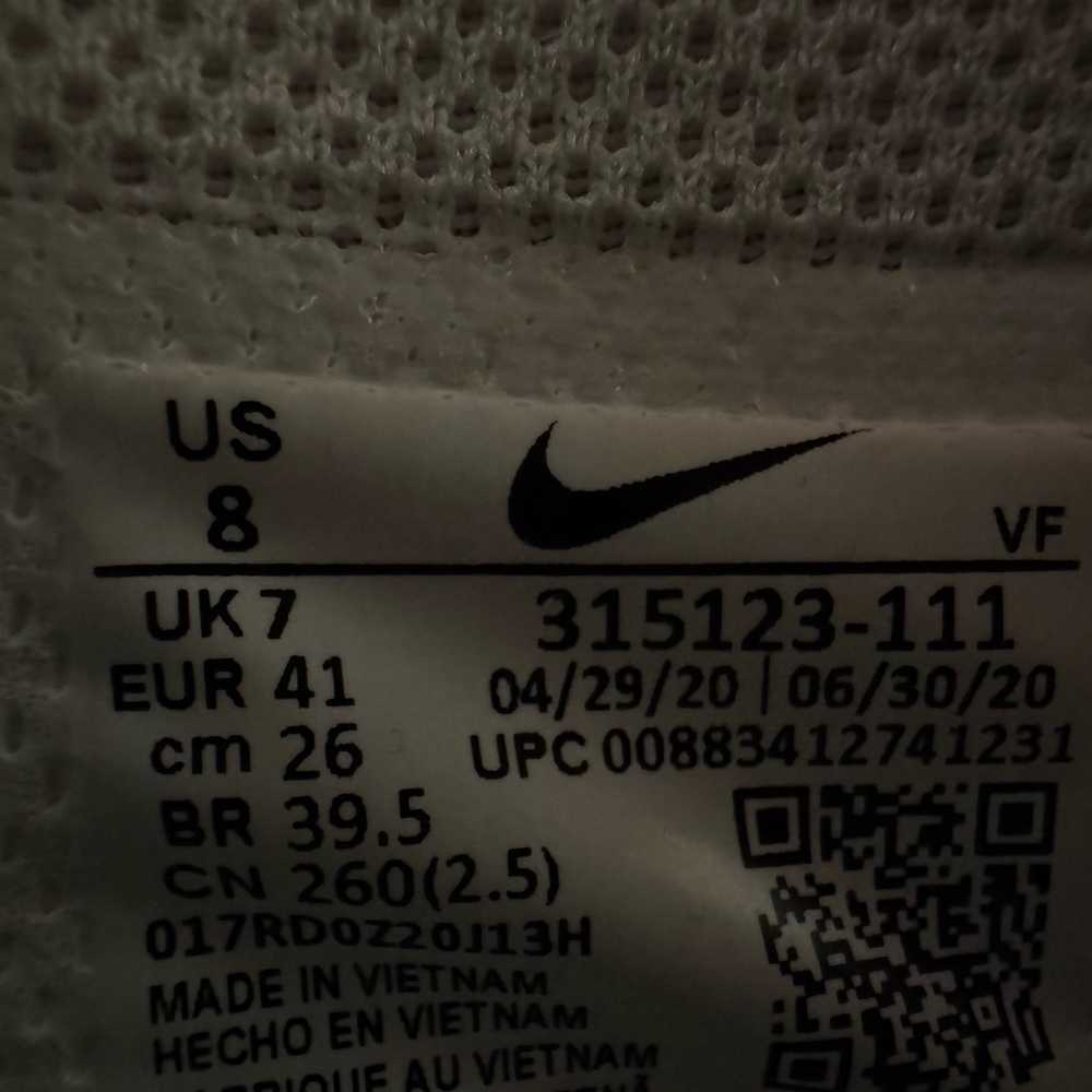 Nike Air Force 1 '07 Mid - W 9.5, M 8 - Picture 7 of 7